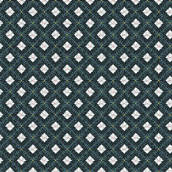 Meadow Drift Geo Teal