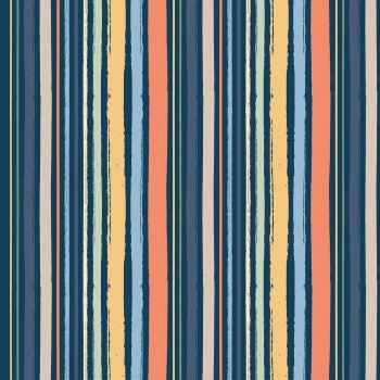 Juvenile Flan Baby Stripe Navy