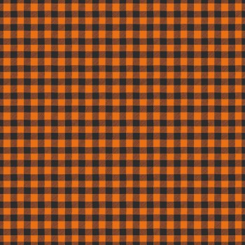 Bad to Bone Gingham Orange