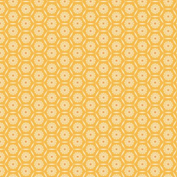 Market Street Hexagons Yellow