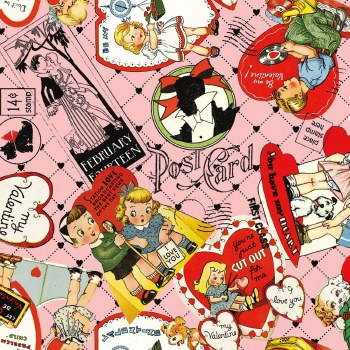 Take Heart Card Toss Pink