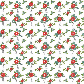 Take Heart Floral White