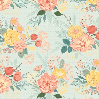 New Beginnings 108 Inch Floral Mist