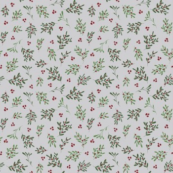 Mistletoe & Holly Mistletoe Silver