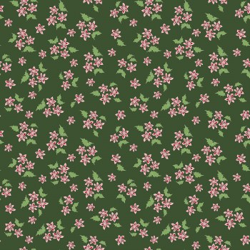 Mistletoe & Holly Floral Forest