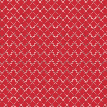 Mistletoe & Holly Canes Red