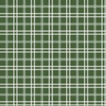 Mistletoe & Holly Plaid Forest