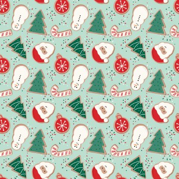 Flannel Christmas Cookie Songb