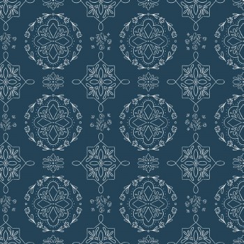 Homage Doilies Oxford Blue