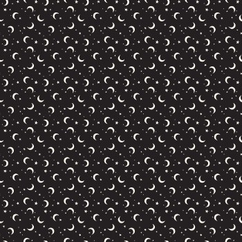 Frank and Friends Moon Stars Black