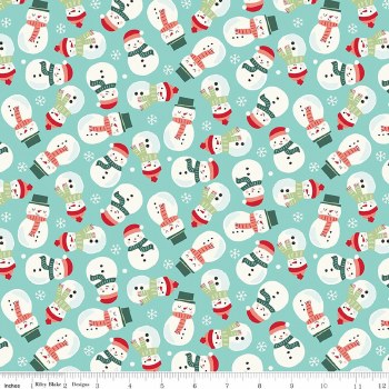 The North Pole  Snowmen Aqua