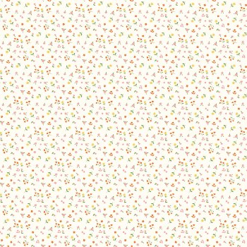 Cotton Nook Flowers White
