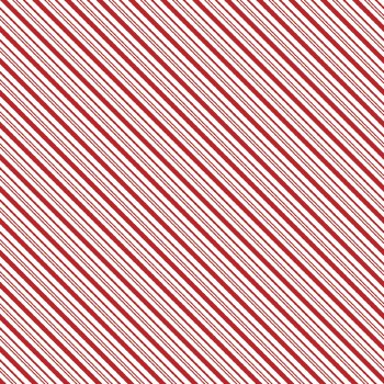 A Perfect Winter Stripes Red