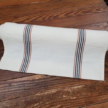 Toweling 18" Buttermilk Bl Ora