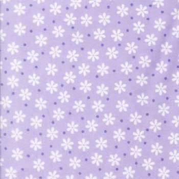 Cozy Cotton Flowers Lavender