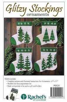 Glitzy Stocking Ornaments