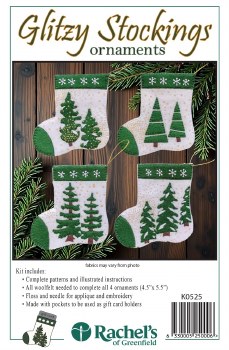 Glitzy Stocking Ornament Kit