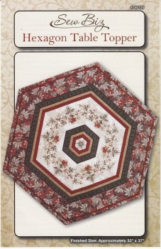 Hexagon Table Topper - Sew Biz