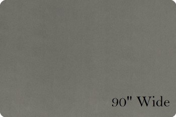 Cuddle Solid Charcoal 90 Inch