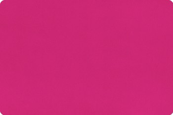Cuddle Solid Cerise 90 Inch