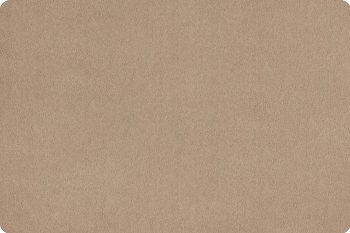 Cuddle Solid Taupe 90 Inch