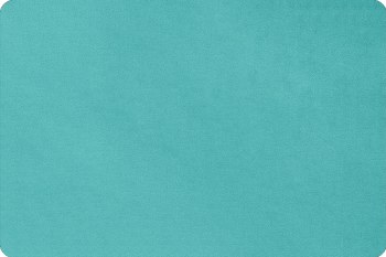 Cuddle Solid Teal 90 Inch