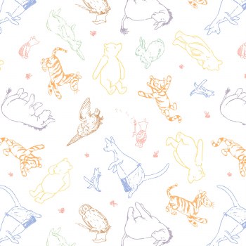 Classic Winnie the Pooh Character Multi