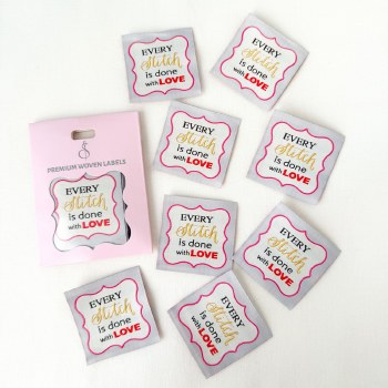 Every Stitch Woven Labels