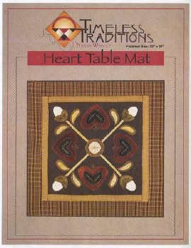 Heart Table Mat