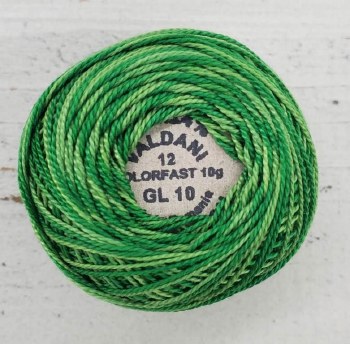 Valdani GL10 Vari Greens Sz12