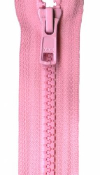 Zipper 18" Separting Pink