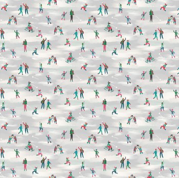 Christmas Village Snow Grey Stash Builder