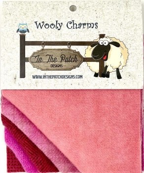Wooly Charms 5" Pinks