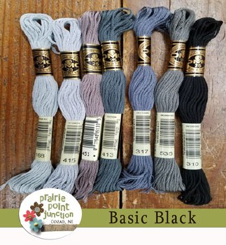 Basic Blacks Floss Pack