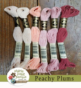 Peachy Plums Floss Pack