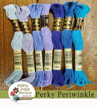 Perky Periwinkle Floss Pack