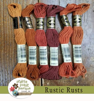 Rustic Rusts Floss Pack