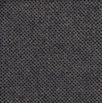 Wool Black White Honeycomb  Yardage