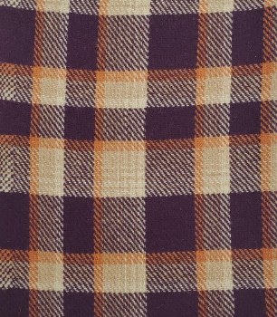 Wool Multi Plaid Yardage