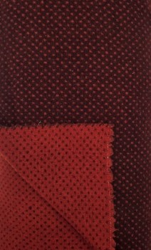 Wool 9" x 28" Cherry Dot Rever