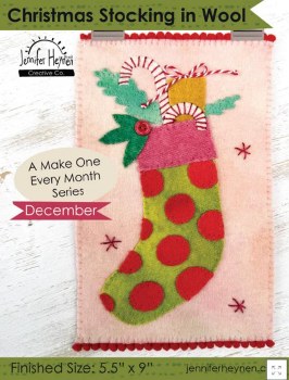 Christmas Stocking in Wool