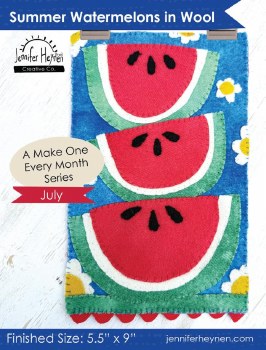 Summer Watermelons in Wool