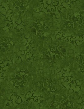 Essentials Scroll Vry Dk Green