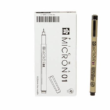 Pigma Pen - Size 01 Black