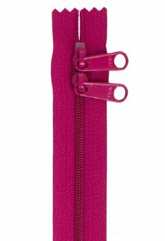 Zipper 30" Double Slide WdPlum