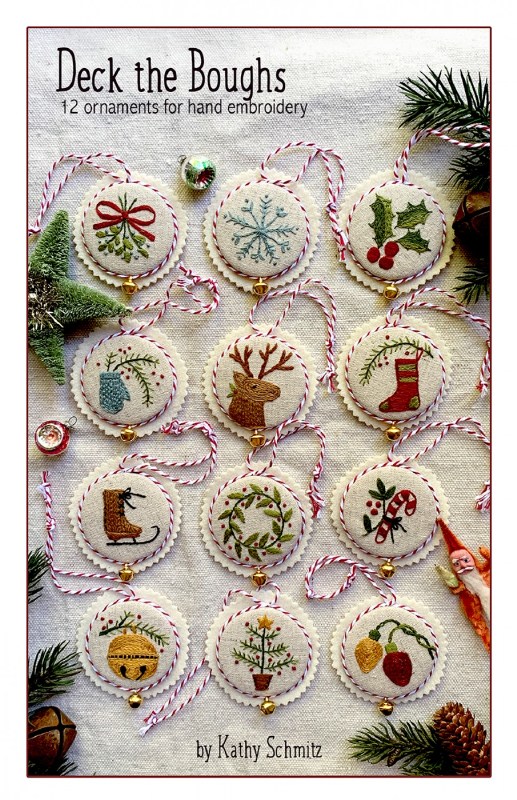 The Stitchery Embroidery Mini Kit: Christmas Baubles - Willow Cottage Quilt  Co