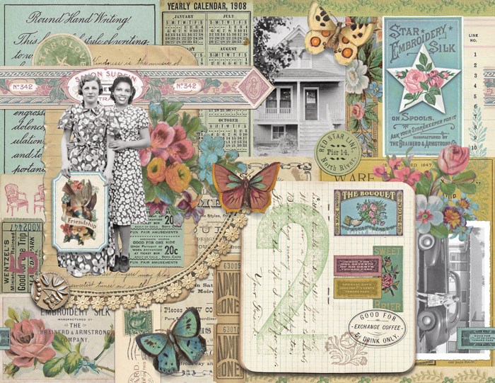Junk Journal Collage in Multi Junk Journal Collage in Multi