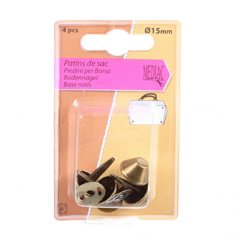 Purse Feet Antique Gold Prairie Point Junction