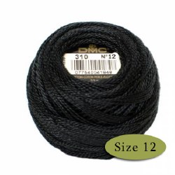 Pearl Cotton - Size 12 Black