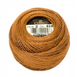 DMC Pearl Cotton 434 Lt Brown